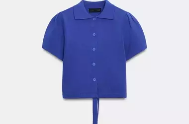 Zara's Cobalt Blue Knit Cardigan: A Must-Have for Fall Fashion