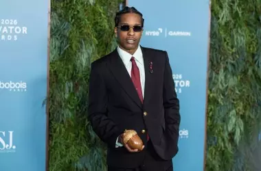 A$AP Rocky's Whimsical Acorn Accessory at WSJ Innovator Awards